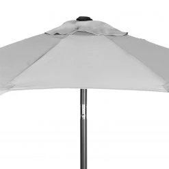 Butlers Parasol SIESTA XI - Aluminium / Polyester - Gris -Équipements de jardin Soldes 1000339669 220315 031 DETAILS P000000001000339669