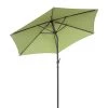 Butlers Parasol SIESTA XII - Aluminium / Polyester - Vert