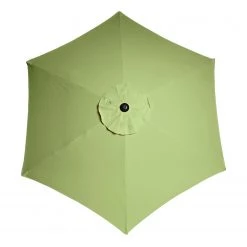 Butlers Parasol SIESTA XII - Aluminium / Polyester - Vert -Équipements de jardin Soldes 1000339674 220315 033 DETAILS P000000001000339674