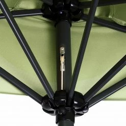 Butlers Parasol SIESTA XII - Aluminium / Polyester - Vert -Équipements de jardin Soldes 1000339674 220315 036 DETAILS P000000001000339674