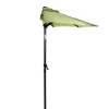 Butlers Parasol SIESTA V - Aluminium / Polyester - Vert