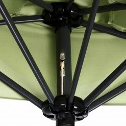 Butlers Parasol SIESTA V - Aluminium / Polyester - Vert 14 Butlers Parasol SIESTA V - Aluminium / Polyester - Vert -Équipements de jardin Soldes 1000339675 220315 034 DETAILS P000000001000339675