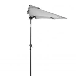 Butlers Parasol SIESTA VI - Aluminium / Polyester - Gris