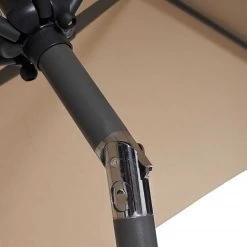 Butlers Parasol SIESTA VII - Aluminium / Polyester - Beige -Équipements de jardin Soldes 1000339691 220315 031 DETAILS P000000001000339691