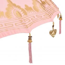 Butlers Parasol ORIENTAL LOUNGE IV - Coton / Bois fruitier - Rose 16 Butlers Parasol ORIENTAL LOUNGE IV - Coton / Bois fruitier - Rose -Équipements de jardin Soldes 1000341328 220317 034 DETAILS P000000001000341328