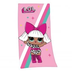 Herding Serviette de bain velours LOL Surprise