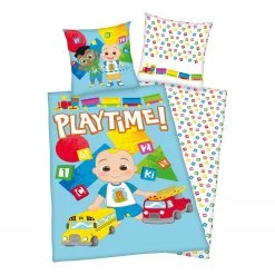 Herding Parure de lit réversible CoComelon