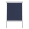 Lichtblick Store pour fenêtre de toit Skylight I - Tissu - Bleu foncé