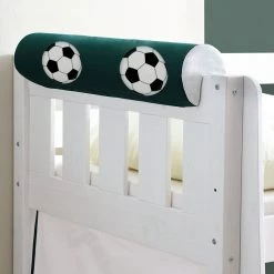 Ticaa Appui-tête rond Goal - Vert / Blanc