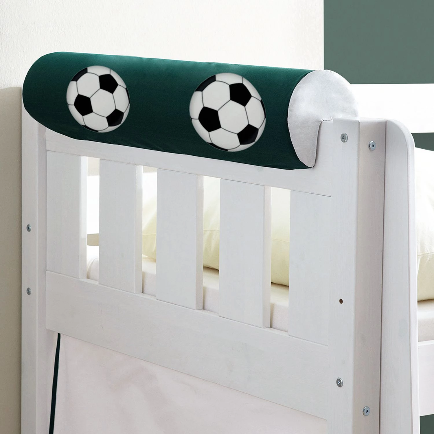 Ticaa Appui-tête rond Goal - Vert / Blanc 1 Ticaa Appui-tête rond Goal - Vert / Blanc