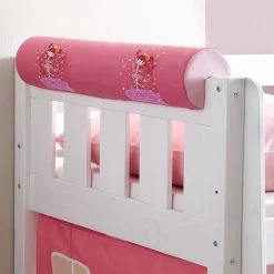 Ticaa Appui-tête rond Poney - Rose vif