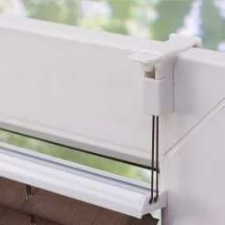 Lichtblick Store plissé Salvaterra VI - Tissu - Marron - 60 x 130 cm -Équipements de jardin Soldes plissee klemmfix verspannt braun polyester aluminium braun 345425