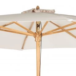 Eva Padberg Collection Parasol Key West I - Naturel -Équipements de jardin Soldes sonnenschirm key west ecru 300cm 2039450