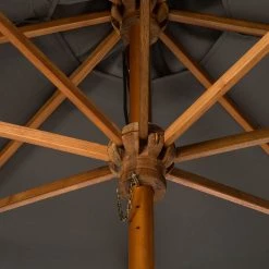 Jardi Parasol Sombrilla II - Gris 9 Jardi Parasol Sombrilla II - Gris -Équipements de jardin Soldes sonnenschirm sombrilla grau 270cm 1805358